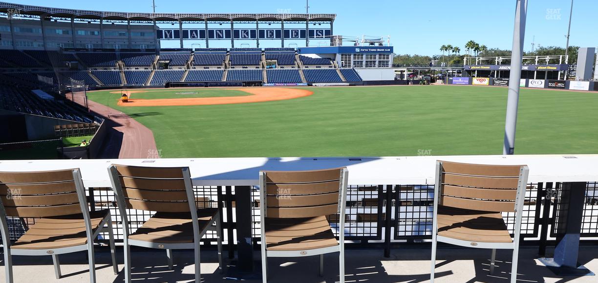 George M. Steinbrenner Field - Section Right Field Terrace Seat View