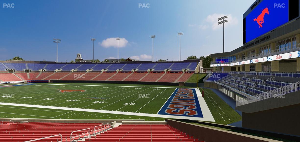 Gerald Ford Stadium - Section 100 Seat View