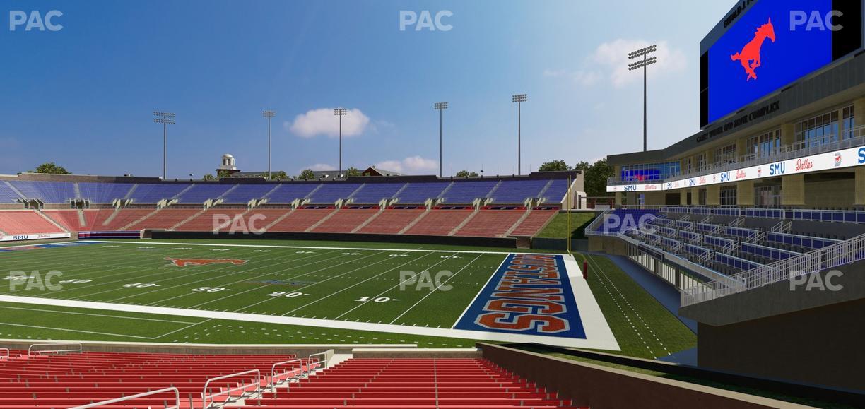 Gerald Ford Stadium - Section 100 Seat View