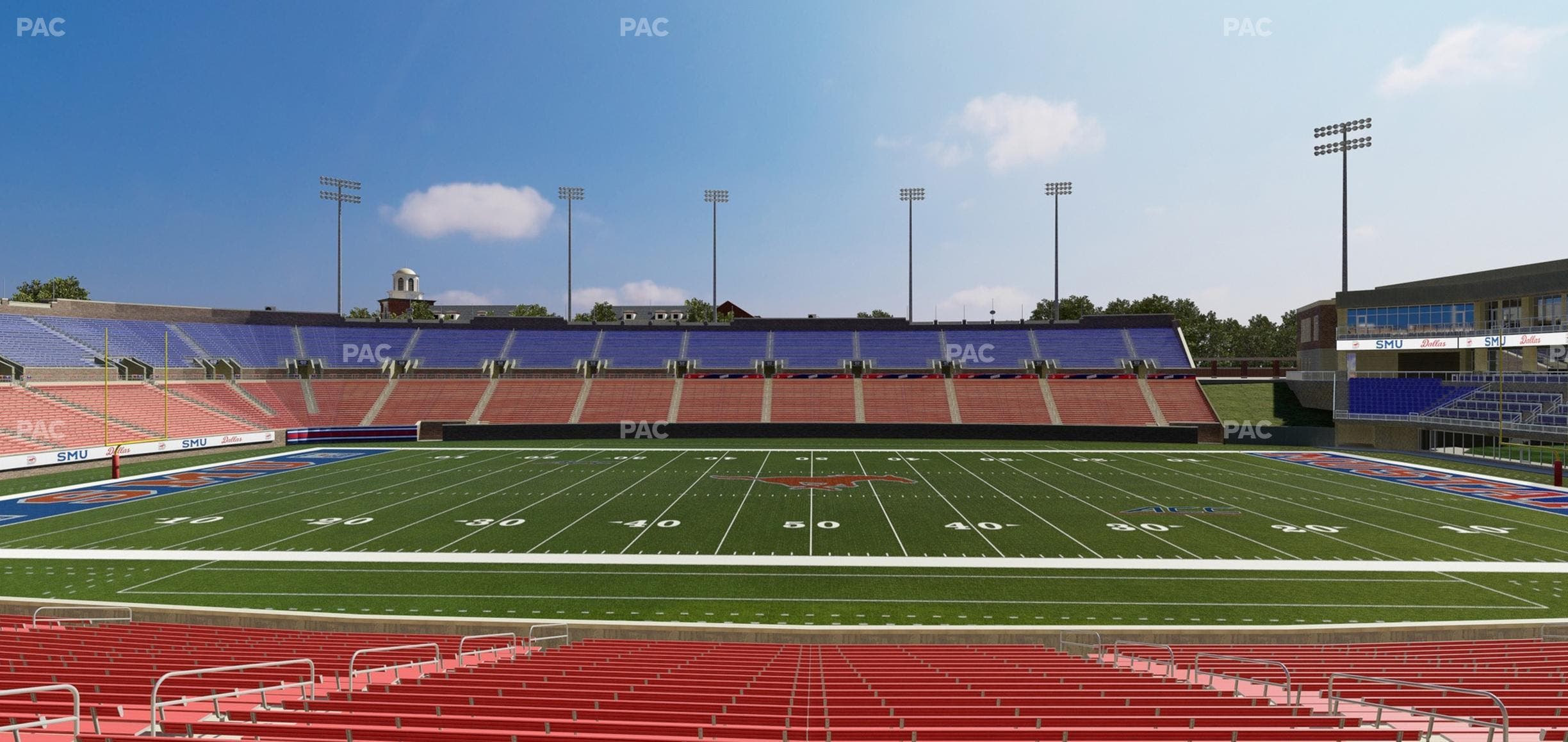 Gerald Ford Stadium - Section 104 Seat View