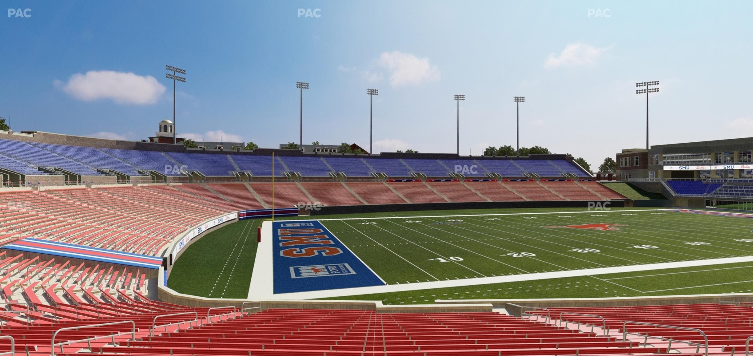 Gerald Ford Stadium - Section 108 Seat View