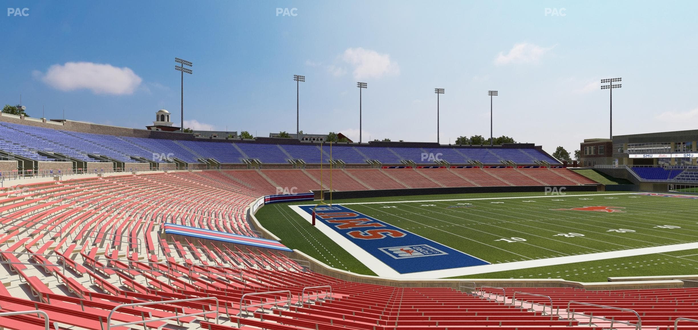 Gerald Ford Stadium - Section 109 Seat View