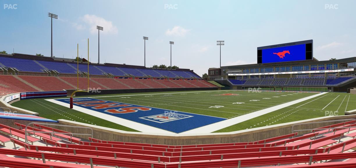 Gerald Ford Stadium - Section 110 Seat View