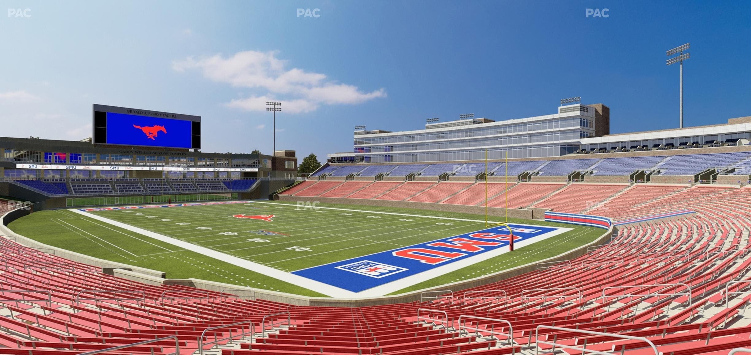 Gerald Ford Stadium - Section 118 Seat View