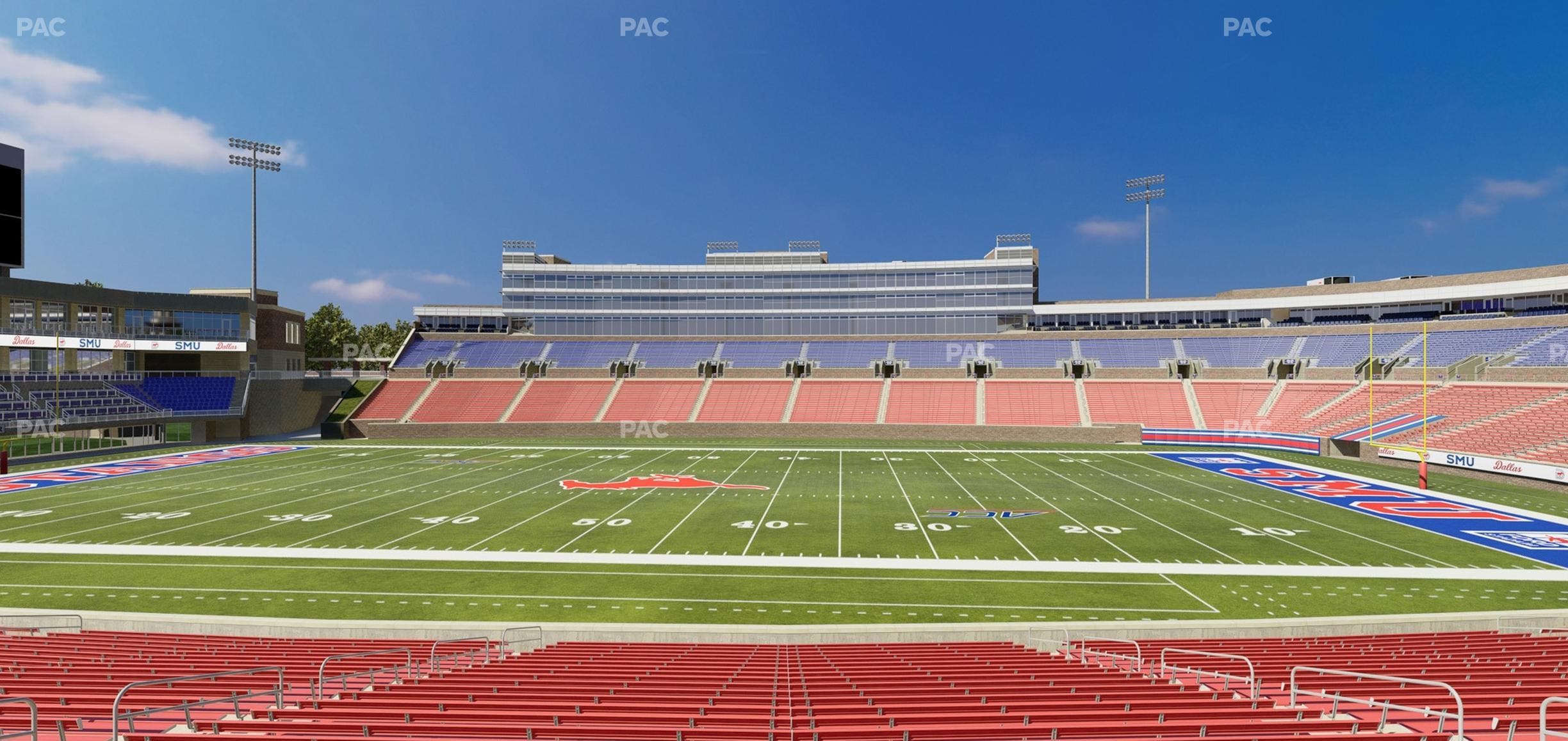 Gerald Ford Stadium - Section 123 Seat View