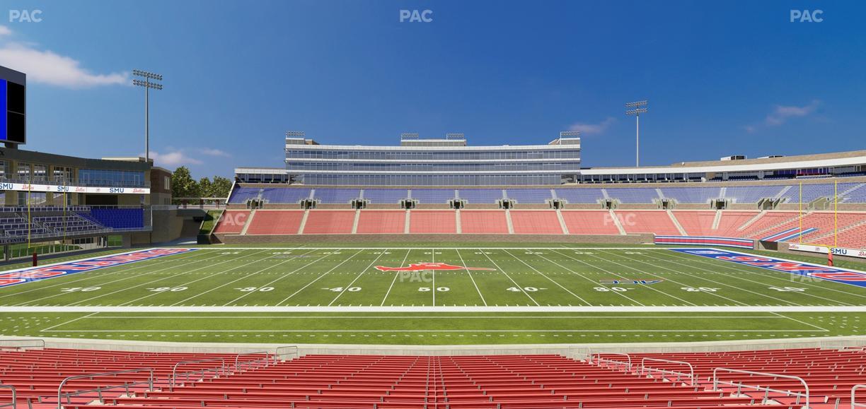 Gerald Ford Stadium - Section 124 Seat View