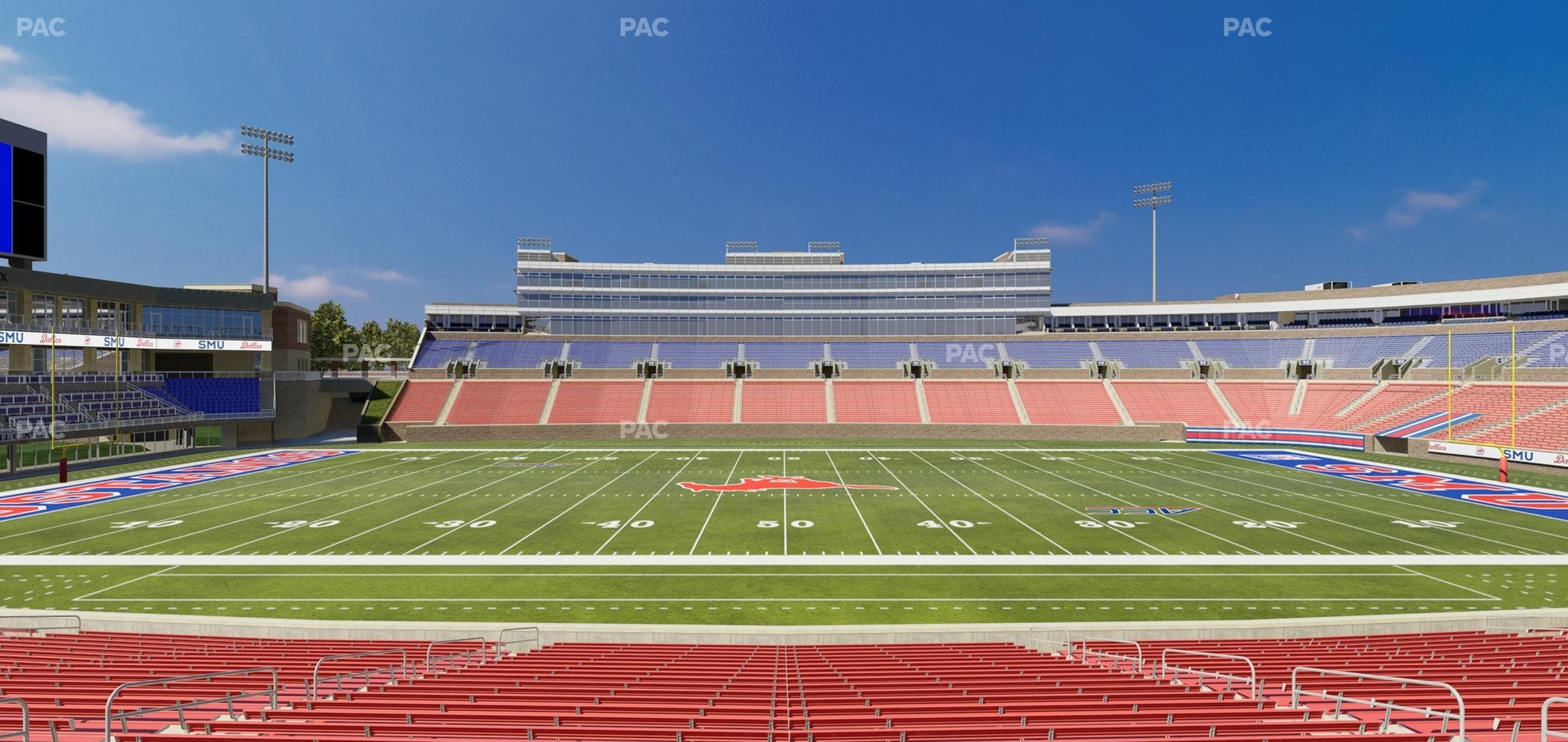 Gerald Ford Stadium - Section 124 Seat View
