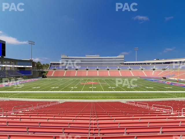 Gerald Ford Stadium - Section 124 Seat View