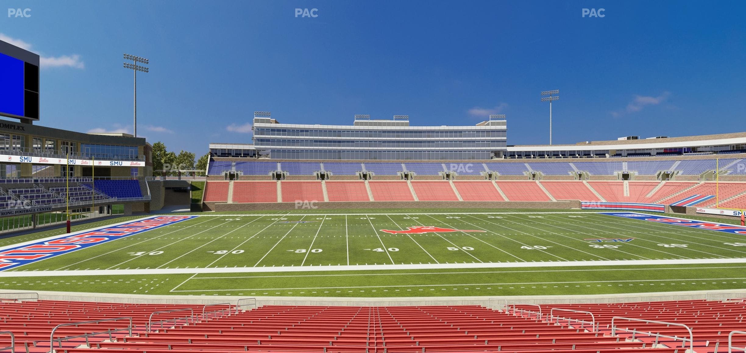 Gerald Ford Stadium - Section 125 Seat View