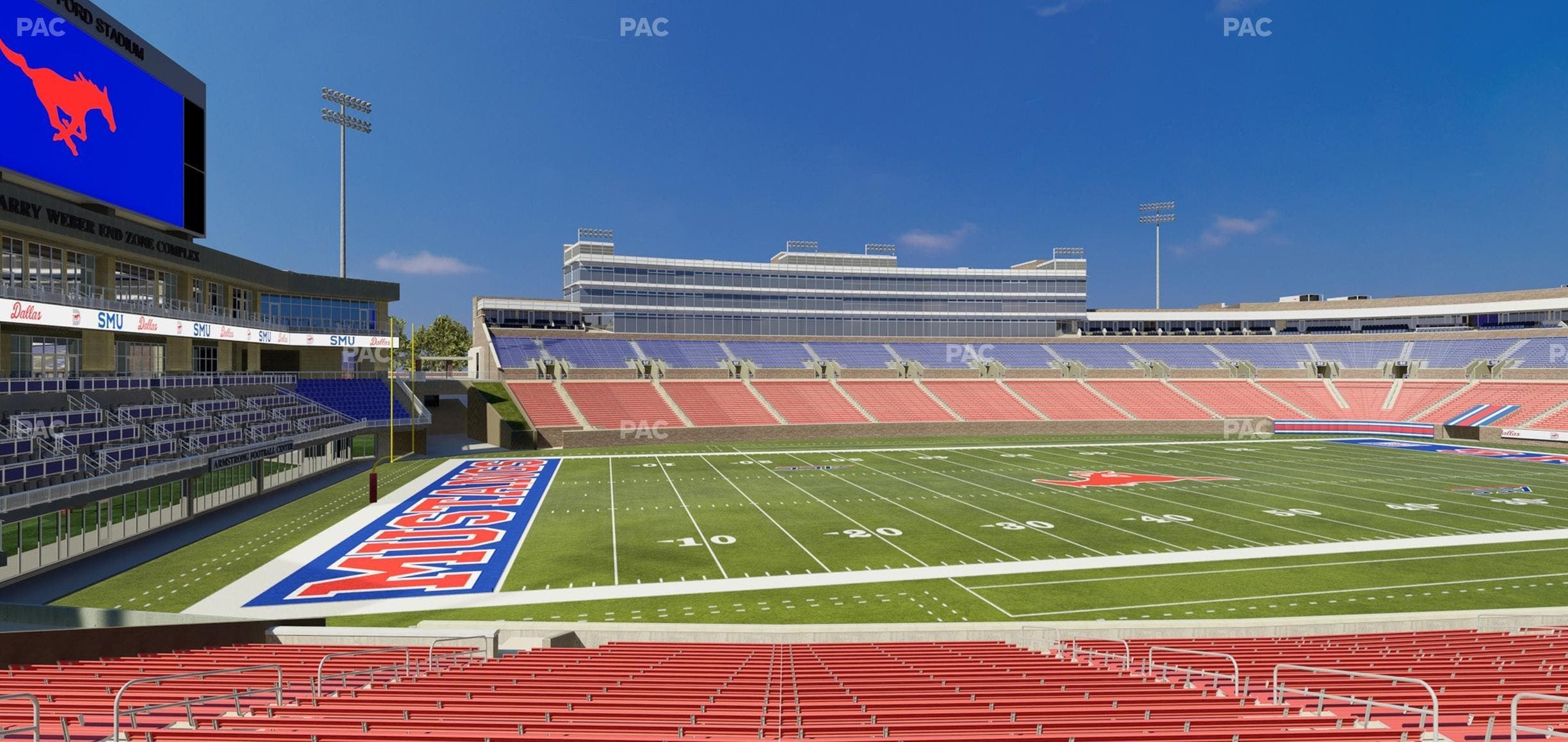 Gerald Ford Stadium - Section 127 Seat View