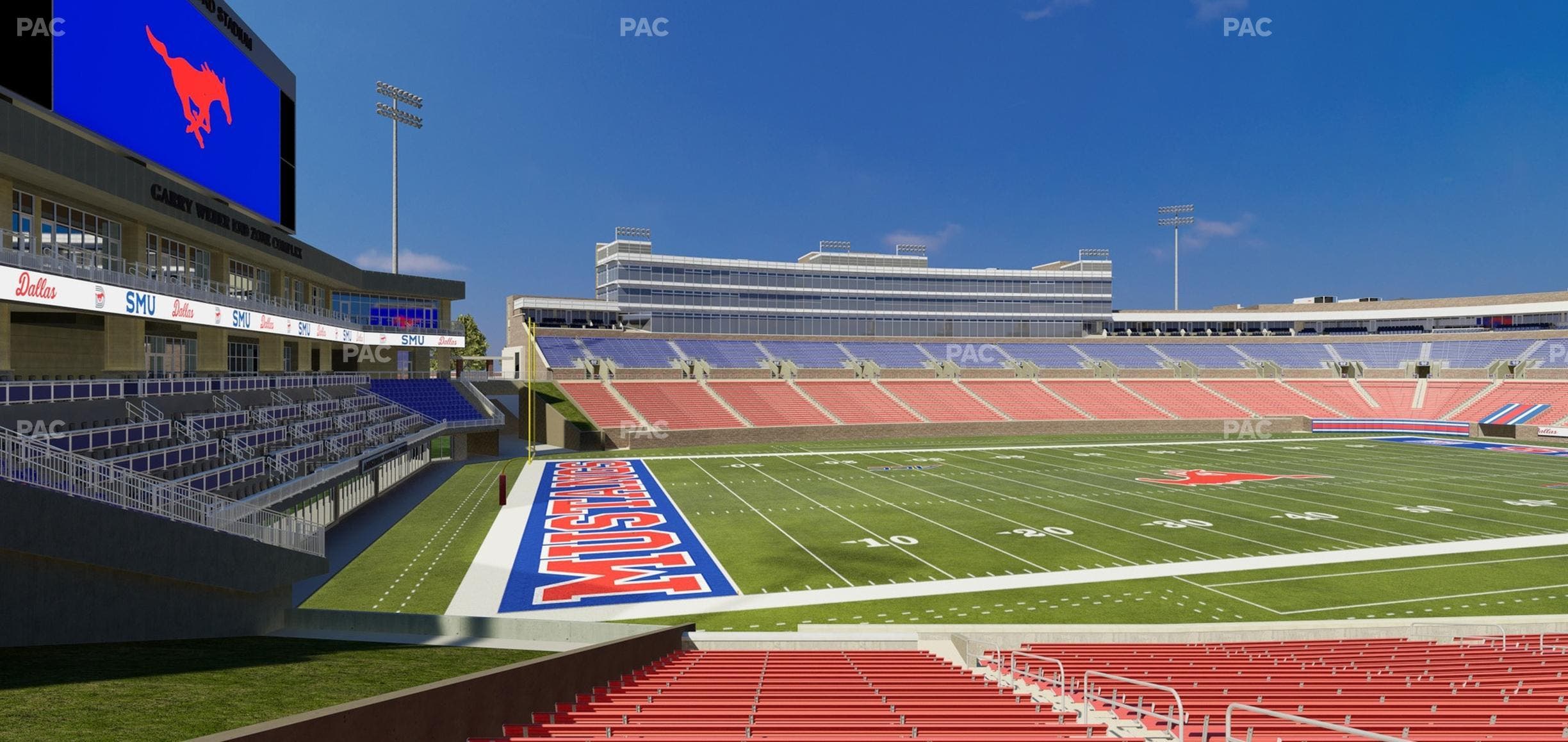 Gerald Ford Stadium - Section 128 Seat View