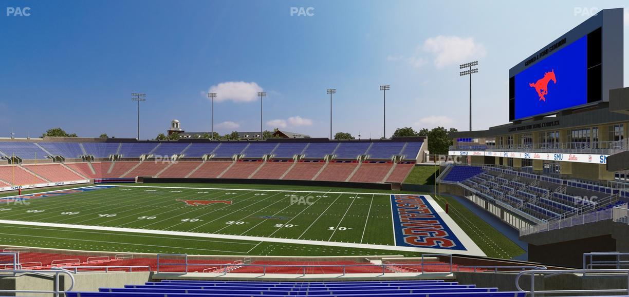 Gerald Ford Stadium - Section 201 Seat View