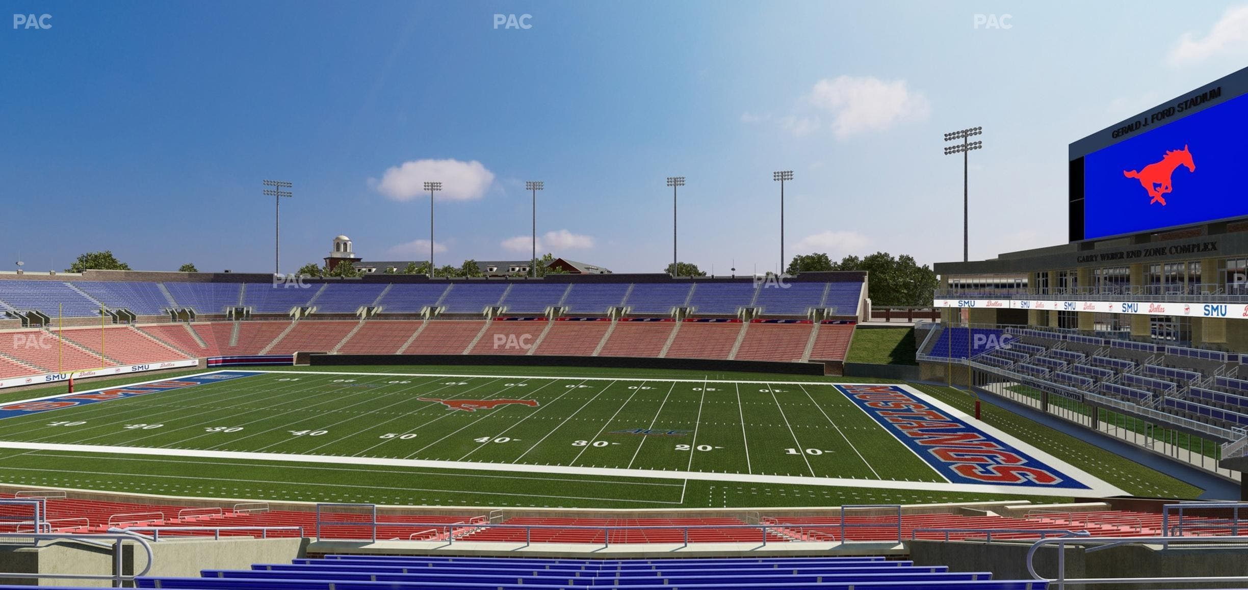 Gerald Ford Stadium - Section 202 Seat View