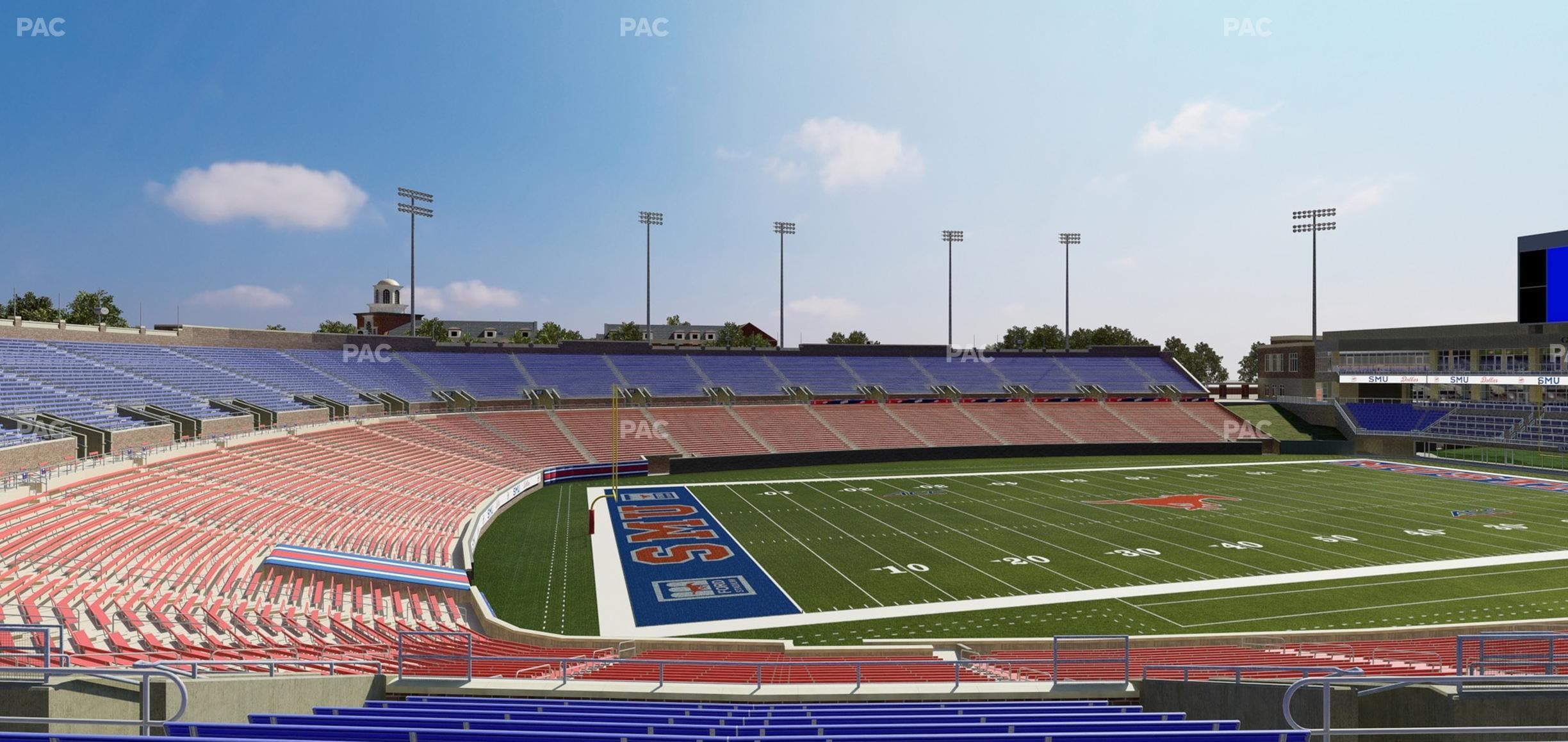 Gerald Ford Stadium - Section 208 Seat View