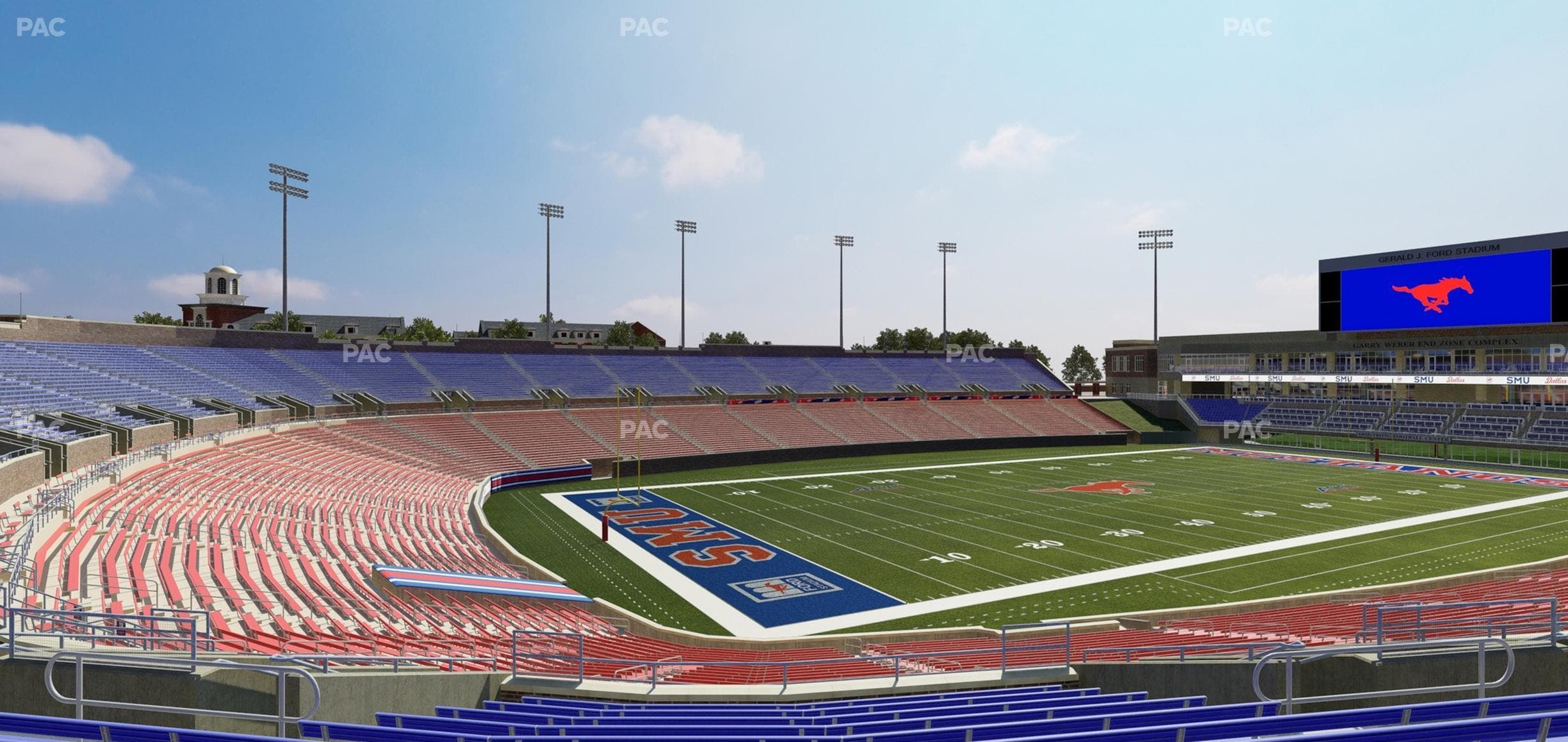 Gerald Ford Stadium - Section 209 Seat View