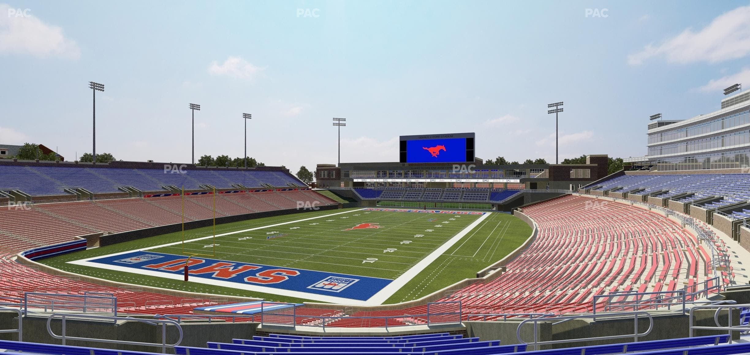 Gerald Ford Stadium - Section 211 Seat View
