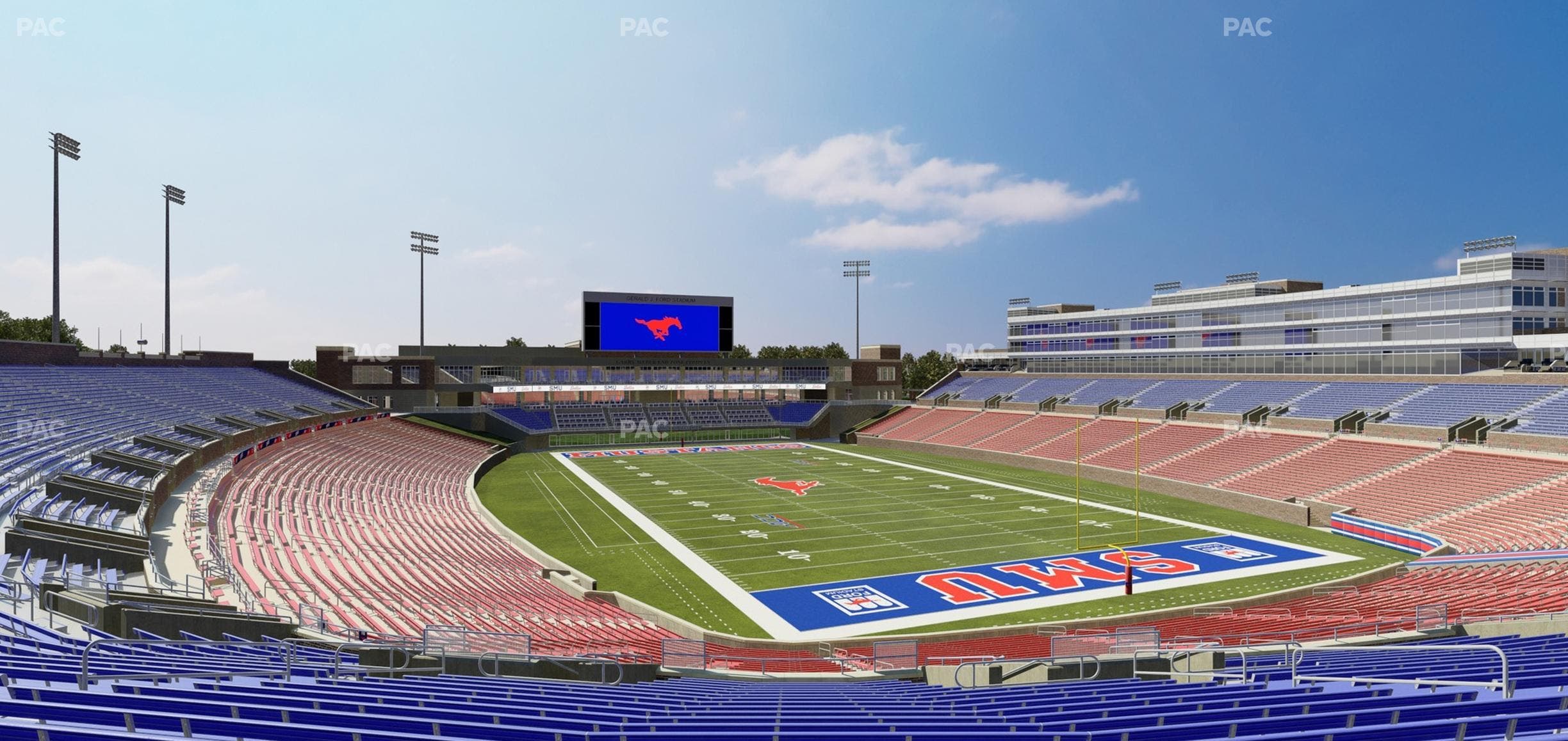 Gerald Ford Stadium - Section 217 Seat View