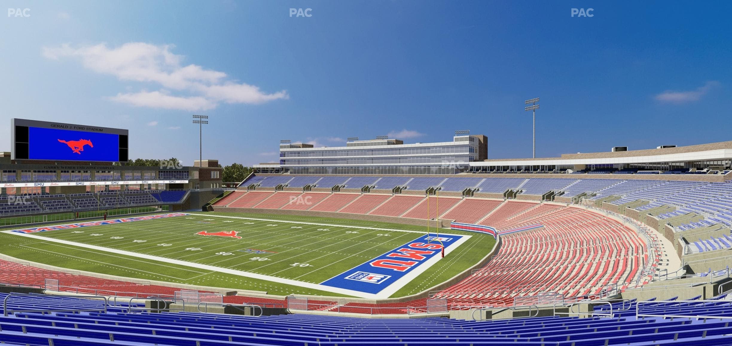 Gerald Ford Stadium - Section 219 Seat View