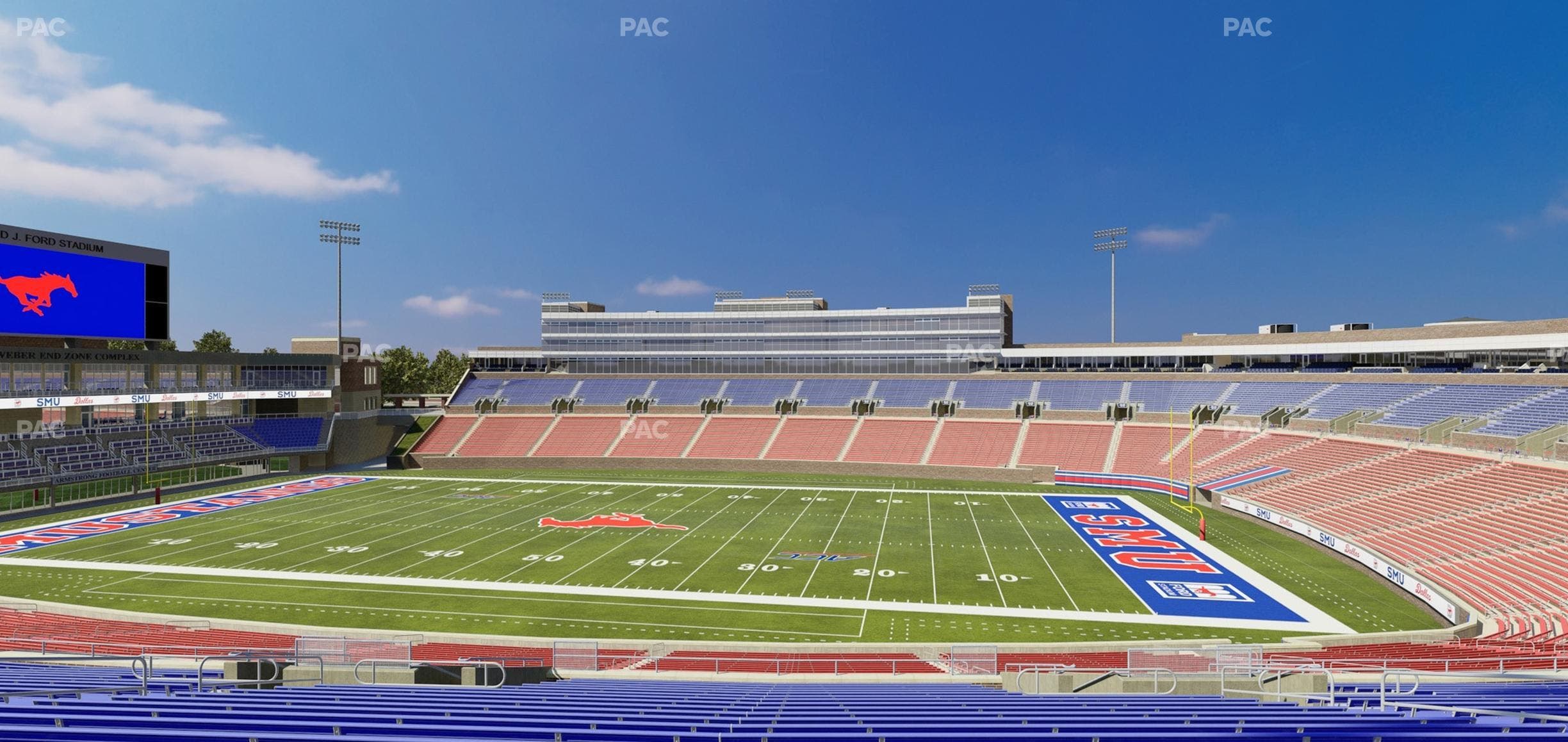 Gerald Ford Stadium - Section 222 Seat View