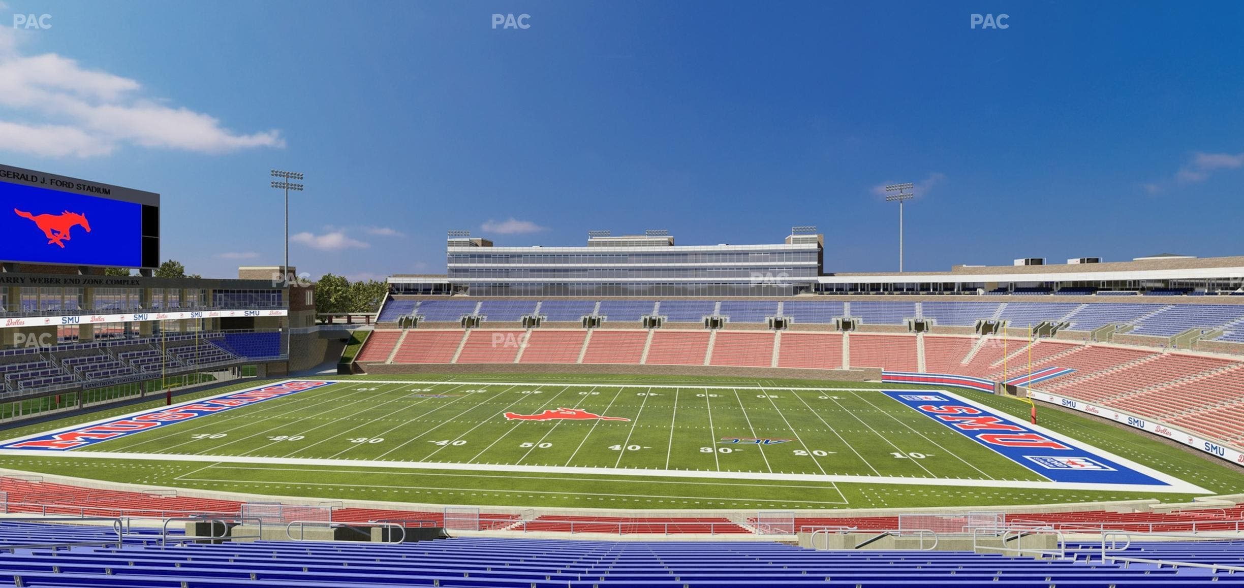 Gerald Ford Stadium - Section 223 Seat View
