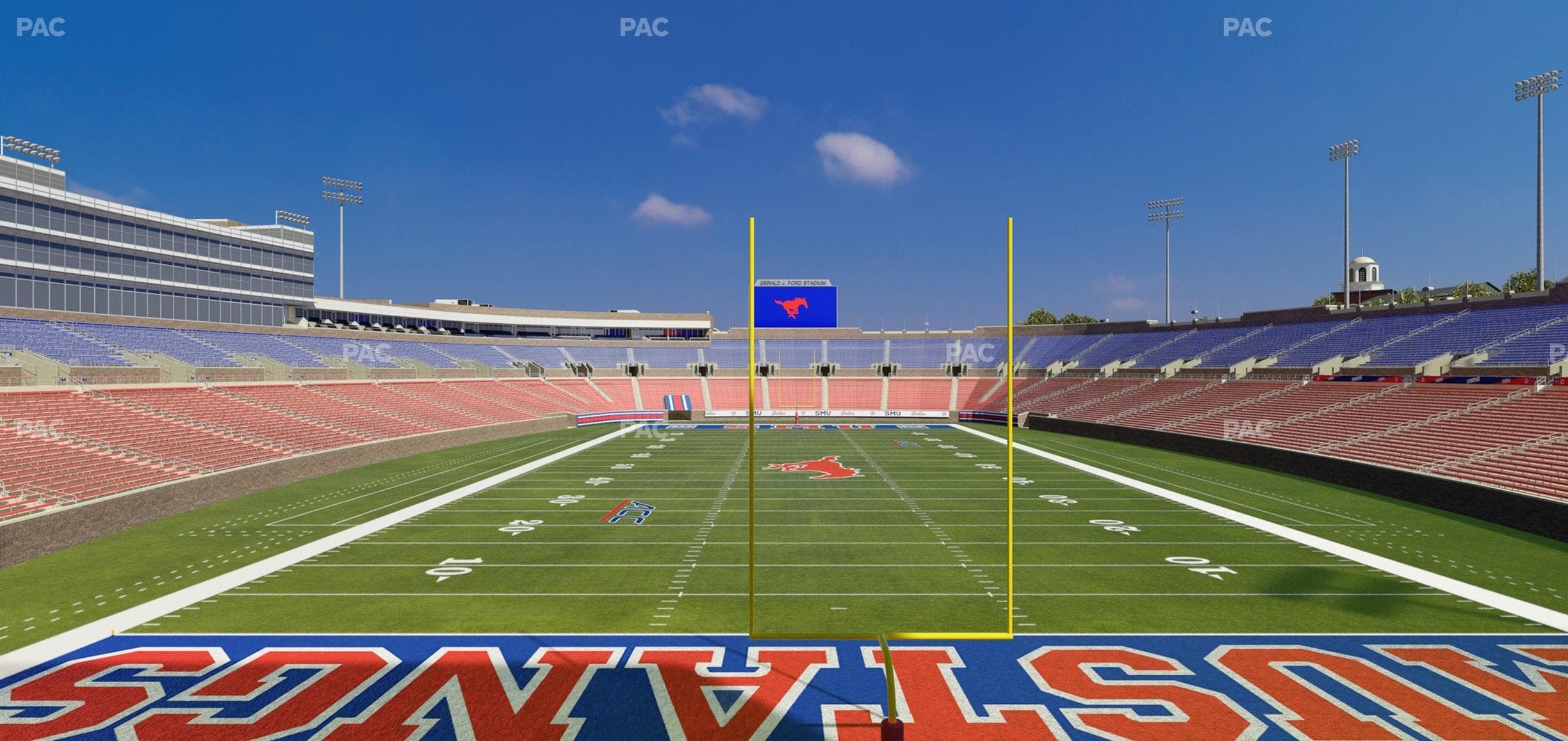 Gerald Ford Stadium - Section 232 Seat View