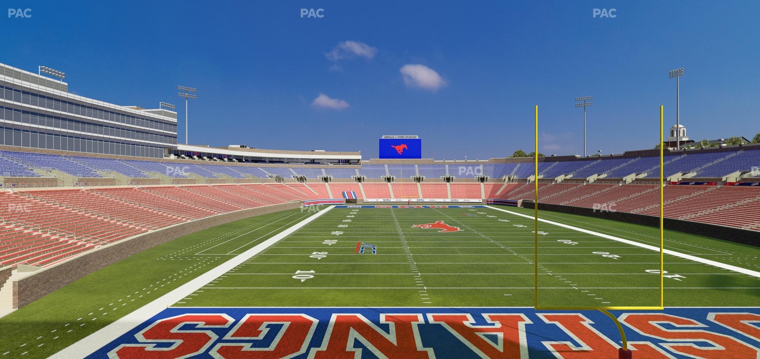 Gerald Ford Stadium - Section 233 Seat View