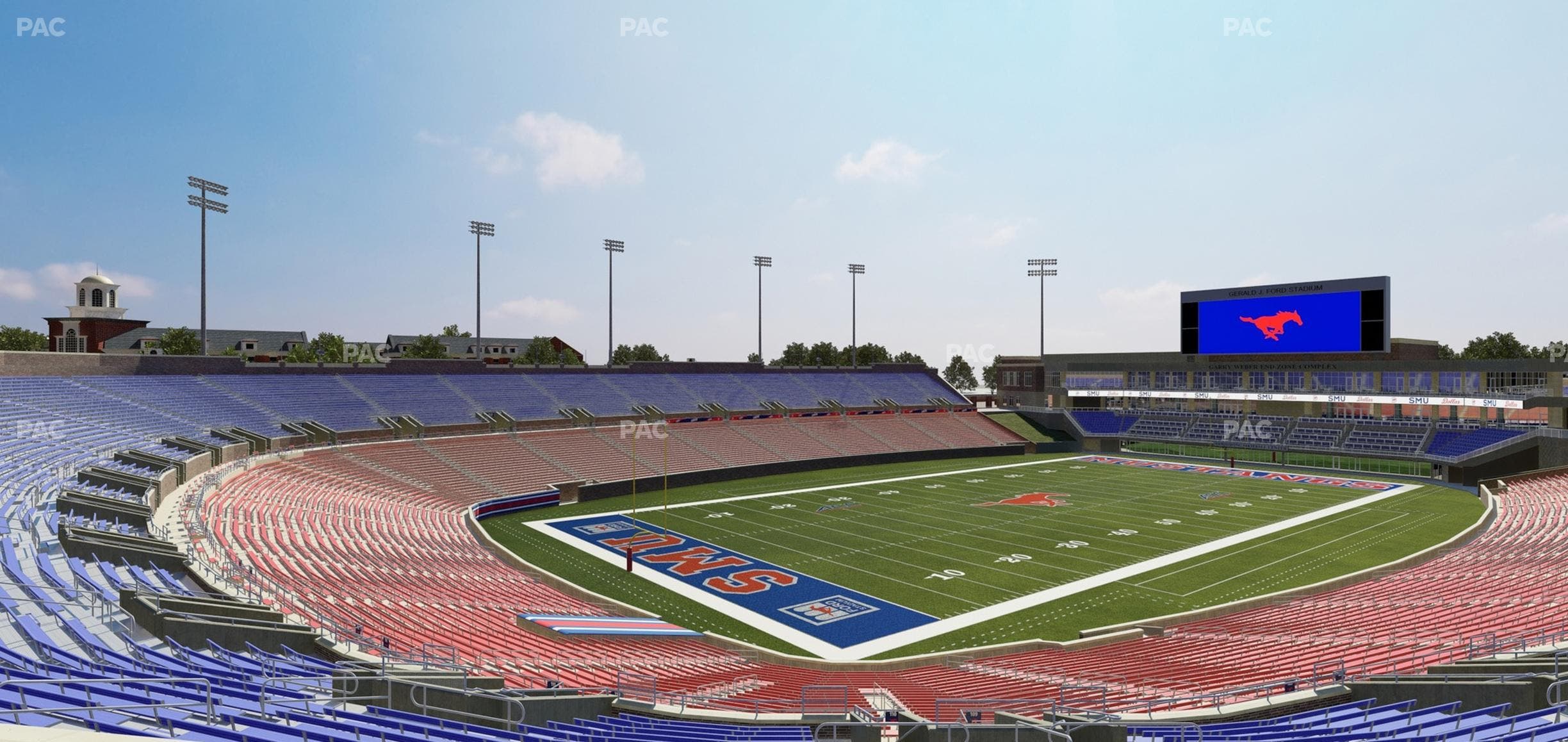 Gerald Ford Stadium - Section 320 Seat View