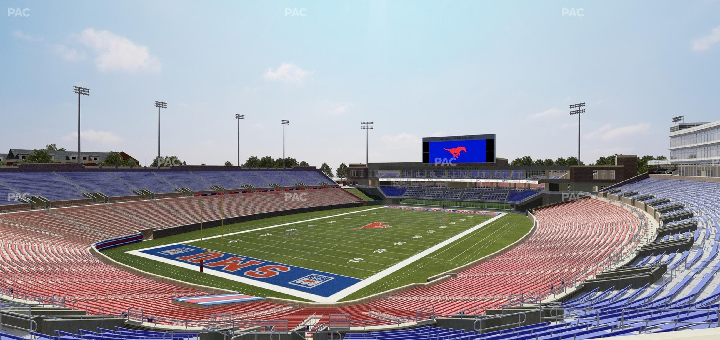Gerald Ford Stadium - Section 321 Seat View