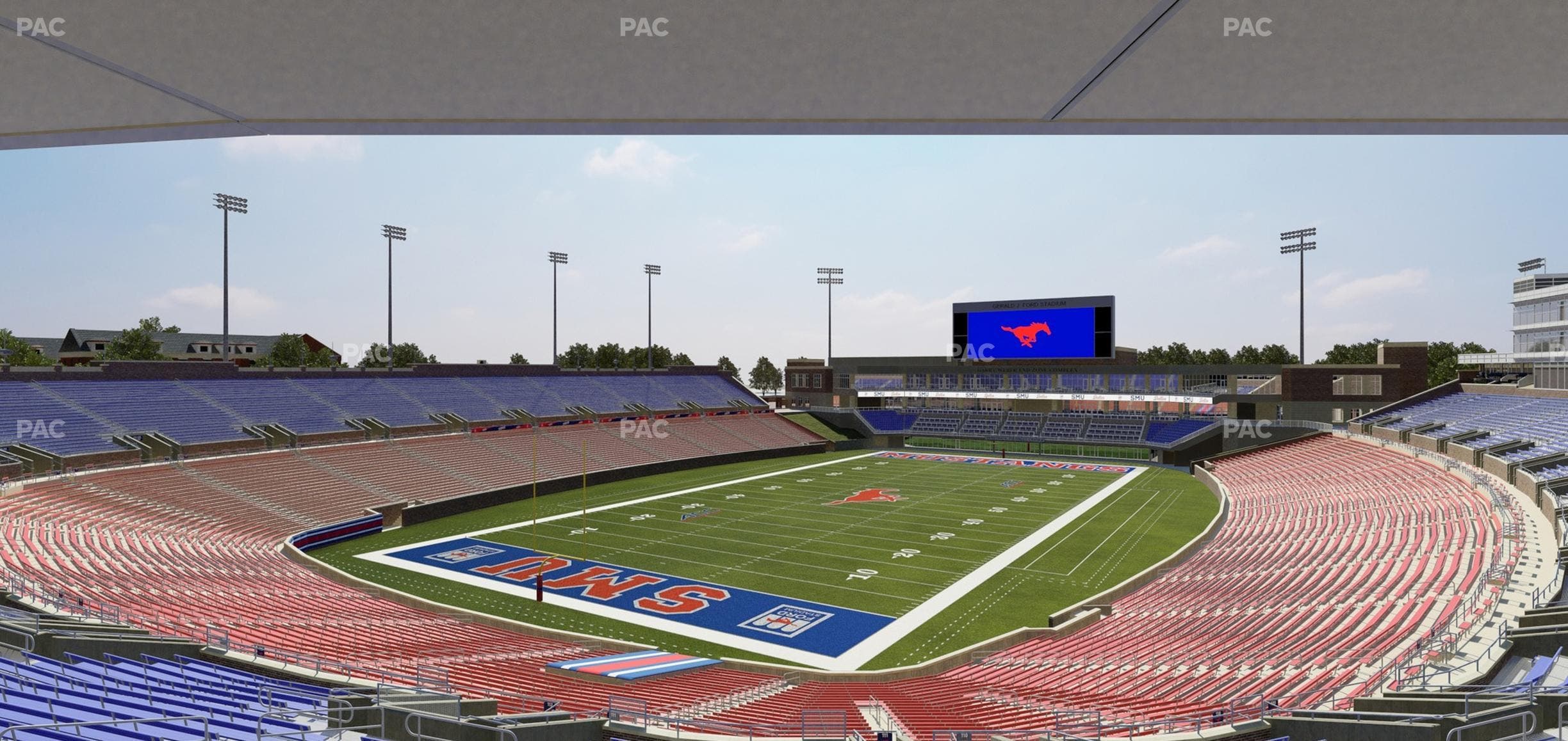 Gerald Ford Stadium - Section 322 Seat View