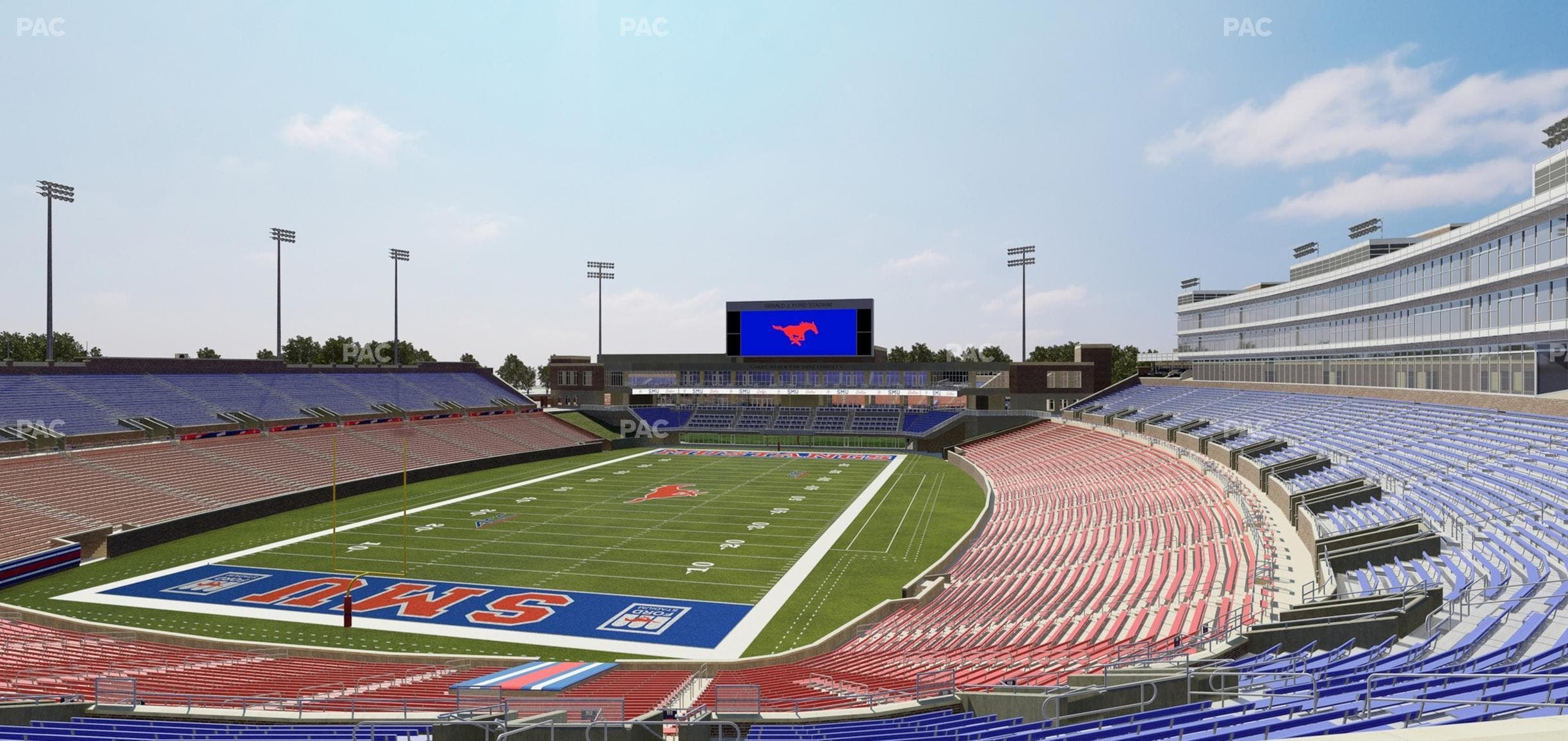 Gerald Ford Stadium - Section 323 Seat View