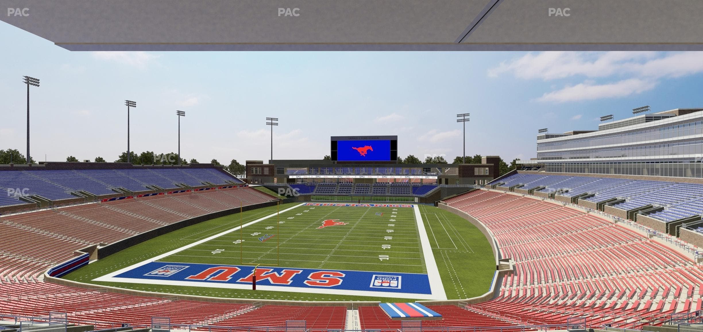 Gerald Ford Stadium - Section 326 Seat View