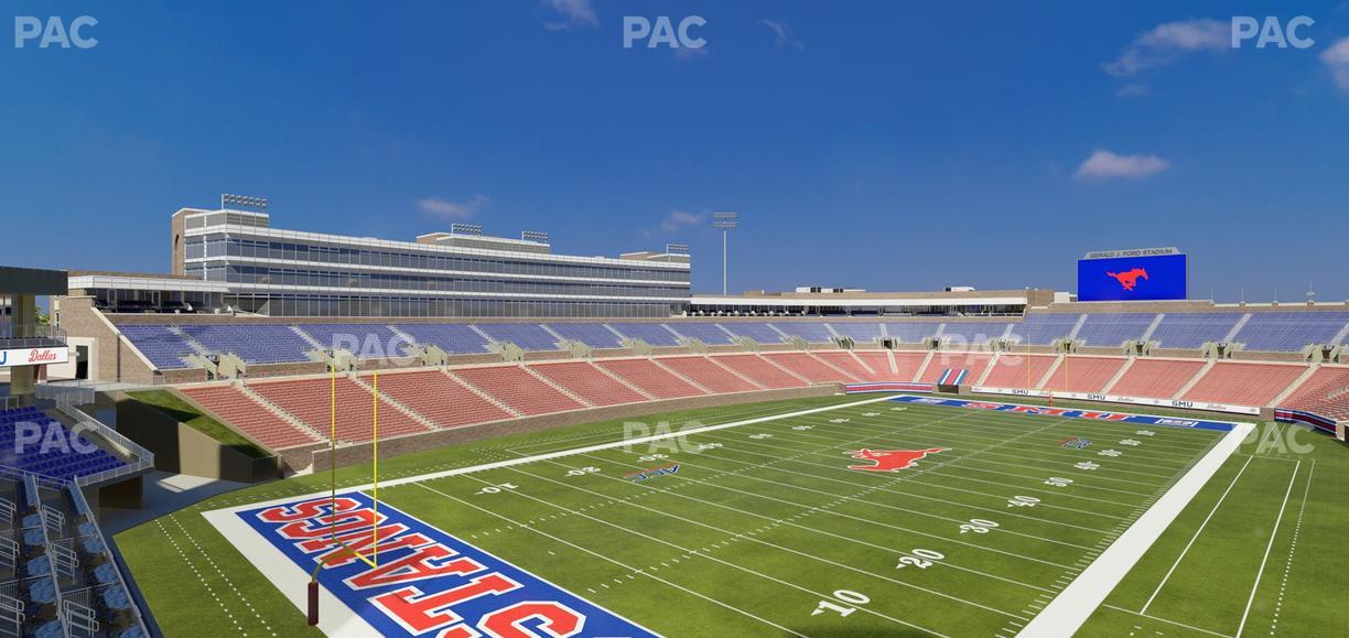 Gerald Ford Stadium - Section 329 Seat View