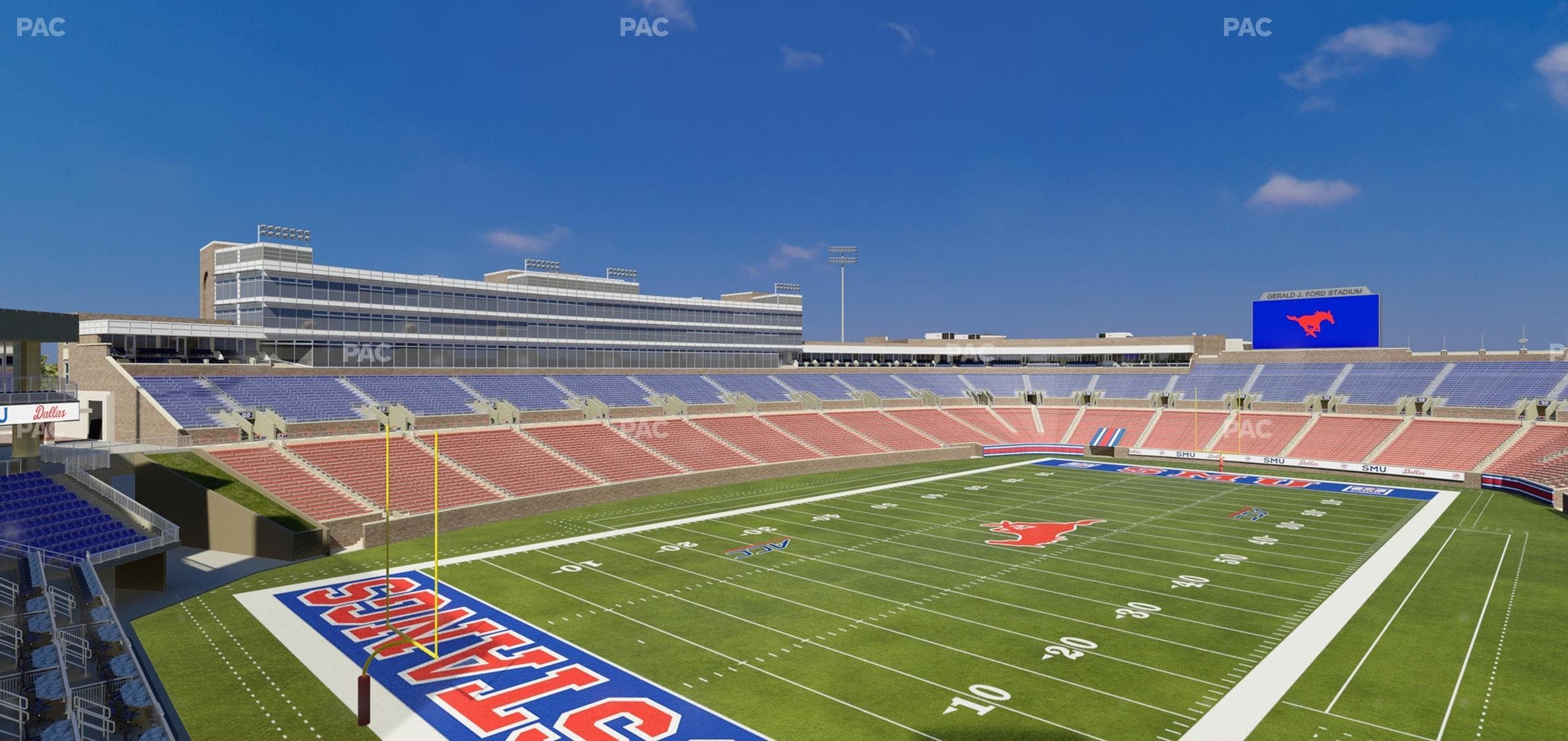 Gerald Ford Stadium - Section 329 Seat View