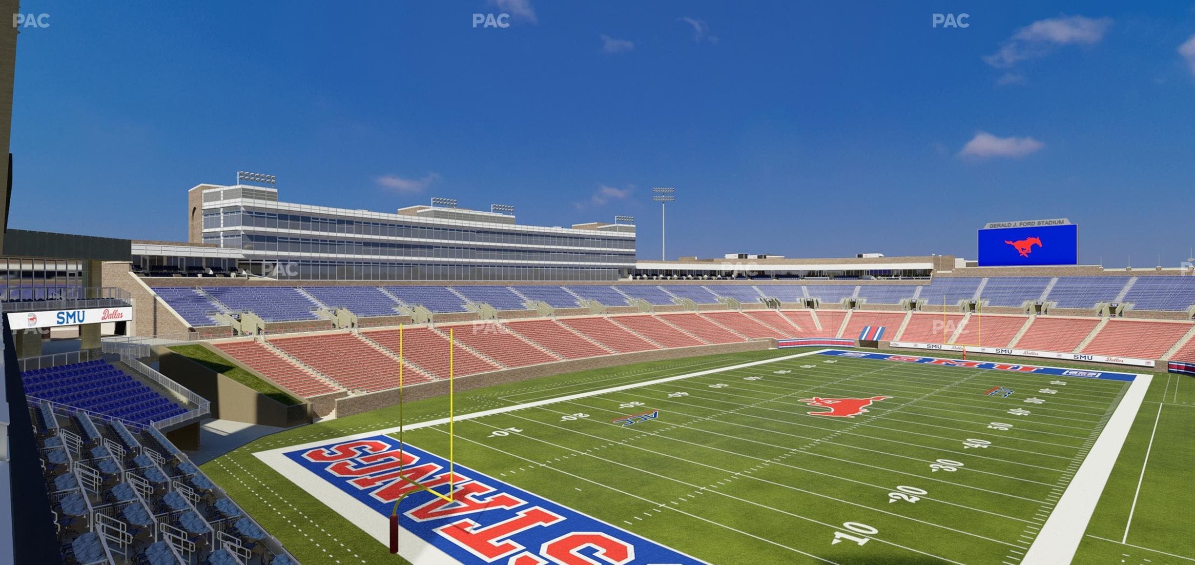 Gerald Ford Stadium - Section 330 Seat View