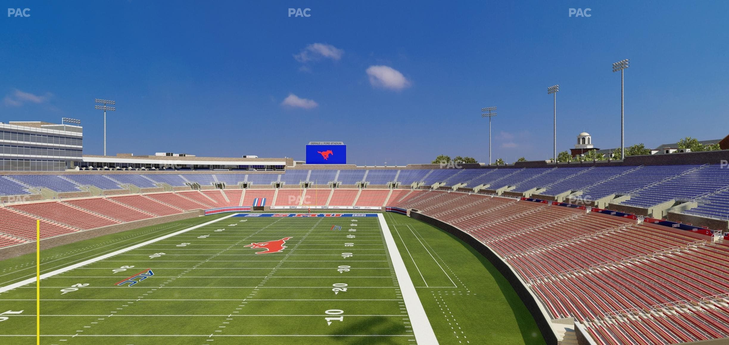 Gerald Ford Stadium - Section 332 Seat View