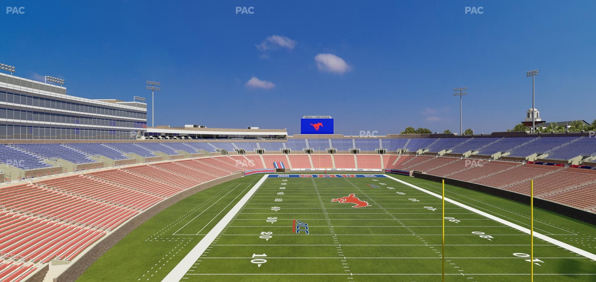 Gerald Ford Stadium - Section 339 Seat View
