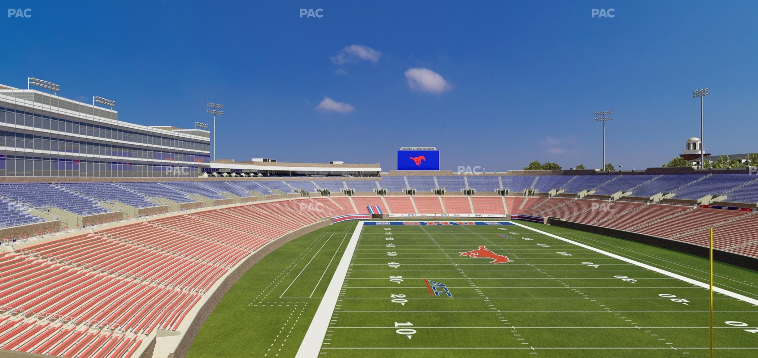 Gerald Ford Stadium - Section 340 Seat View
