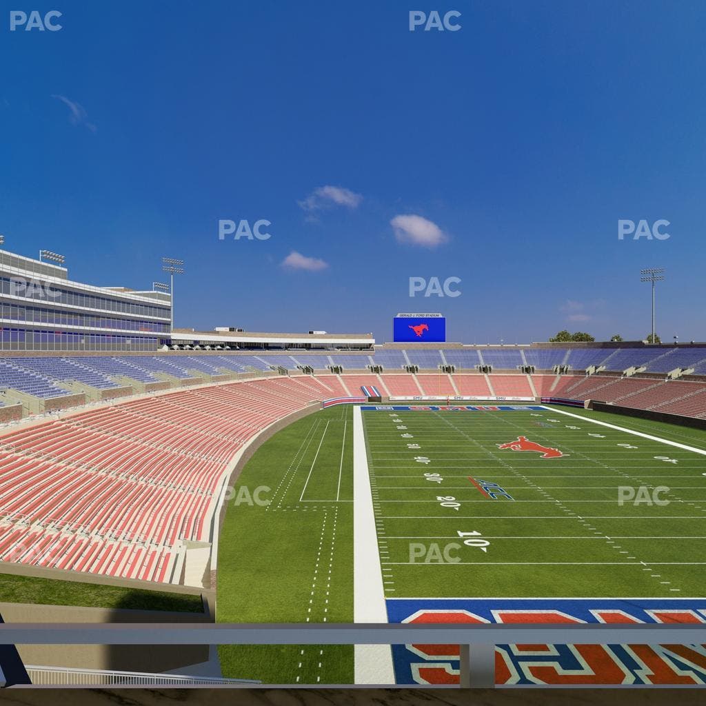Gerald Ford Stadium - Section 341 Seat View