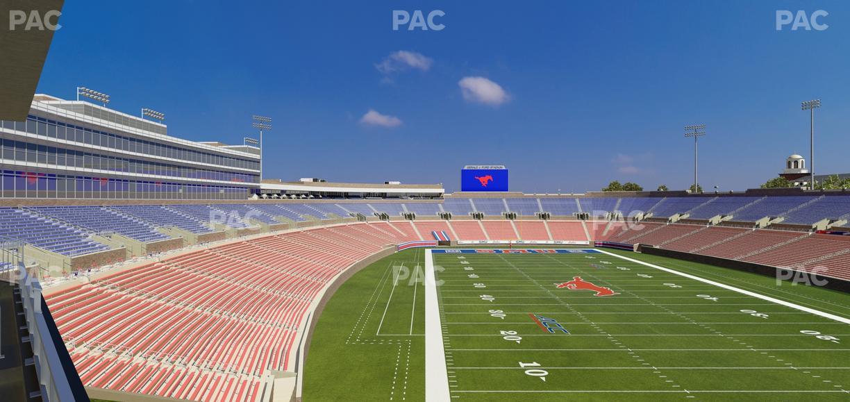 Gerald Ford Stadium - Section 341 Seat View