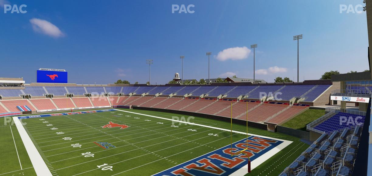 Gerald Ford Stadium - Section 342 Seat View