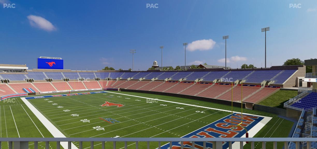 Gerald Ford Stadium - Section 343 Seat View