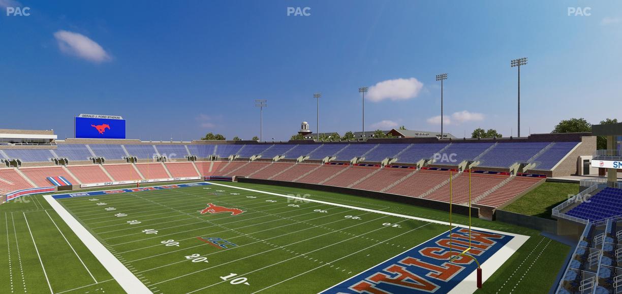 Gerald Ford Stadium - Section 343 Seat View