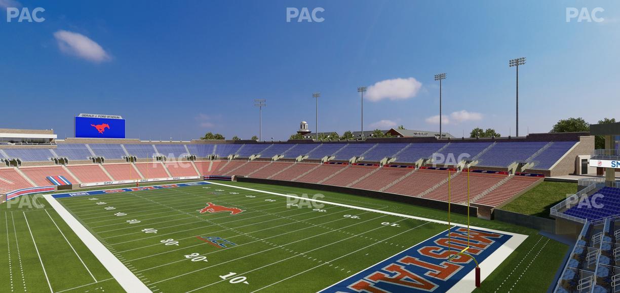 Gerald Ford Stadium - Section 343 Seat View