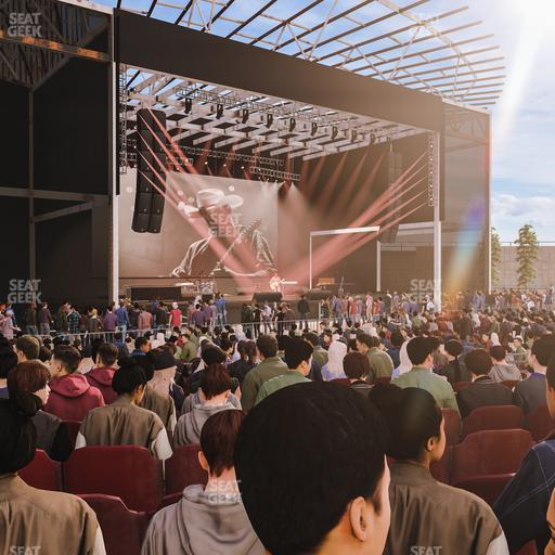 Germania Insurance Amphitheater - Section 106 Seat View