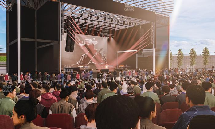 Germania Insurance Amphitheater - Section 106 Seat View