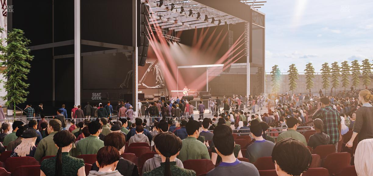 Germania Insurance Amphitheater - Section 107 Seat View