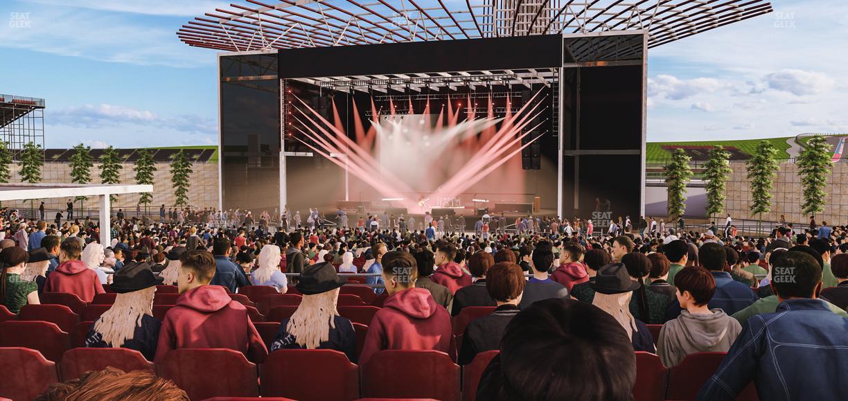 Germania Insurance Amphitheater - Section 203 Seat View