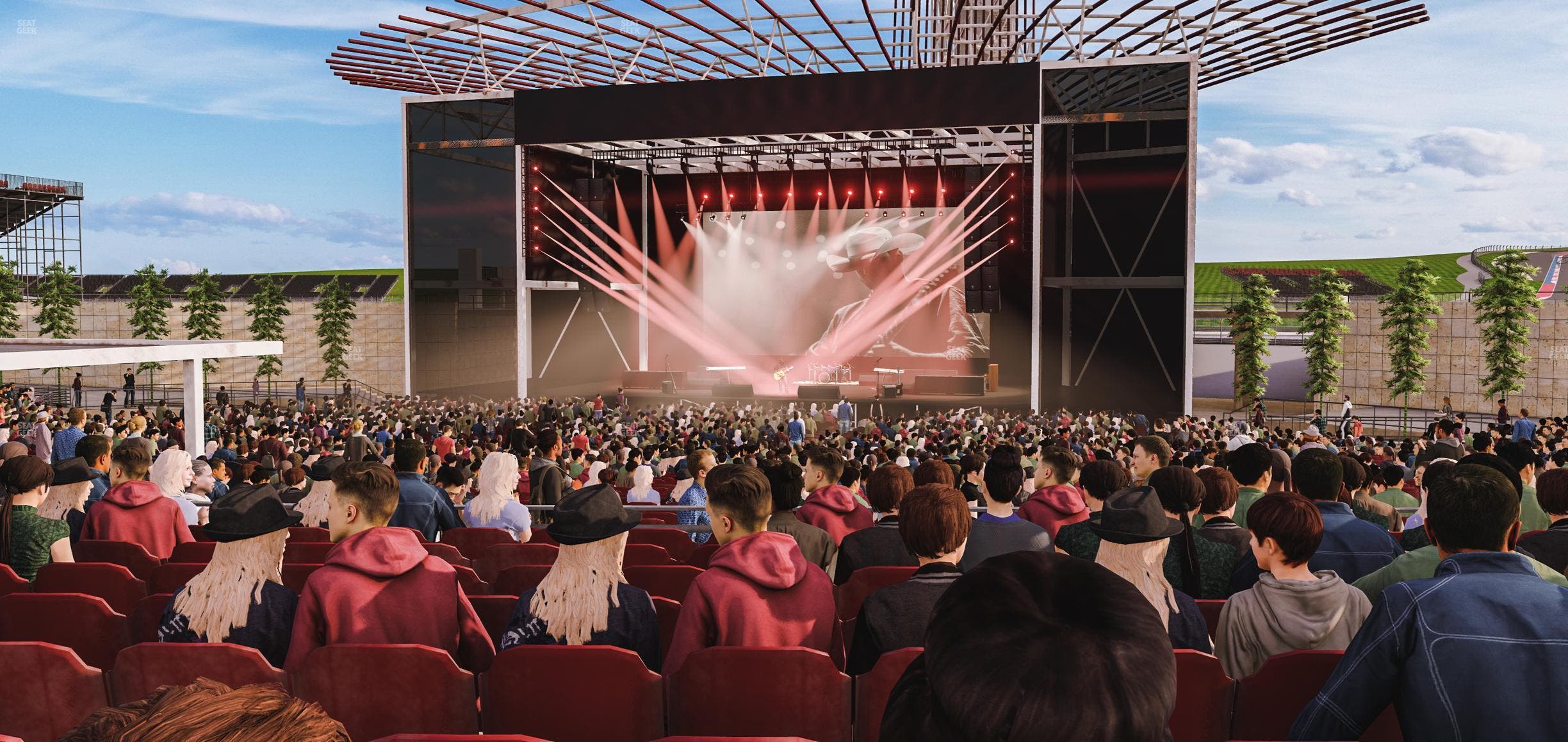 Germania Insurance Amphitheater - Section 203 Seat View