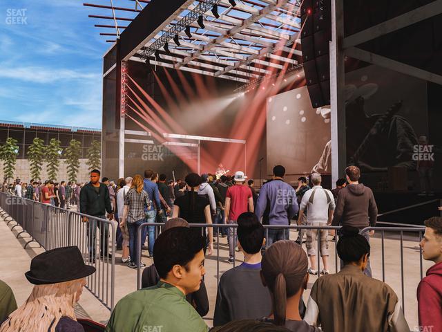 Germania Insurance Amphitheater - Section Floor 1 Seat View