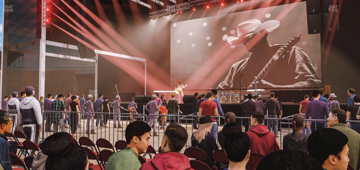 Germania Insurance Amphitheater - Section Floor 2 Seat View